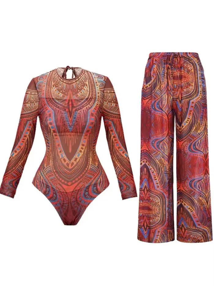 2 pièces ensembles maillots de bain et Panst Sexy maillot