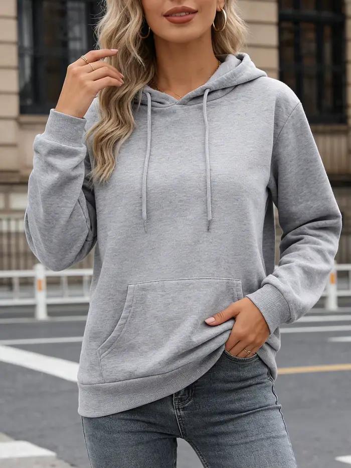 Pull en polaire pour femme - Tenue de fête pour les fêtes - Haut doux pour tous les jours en automne - Pull décontracté lavable en machine