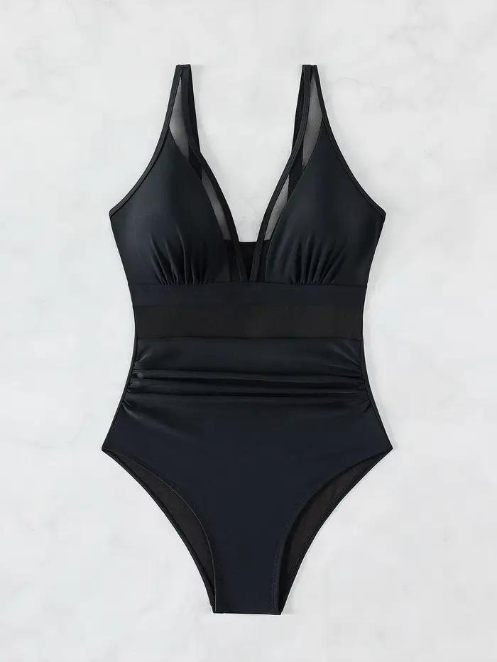 Maillot de bain une pièce noir