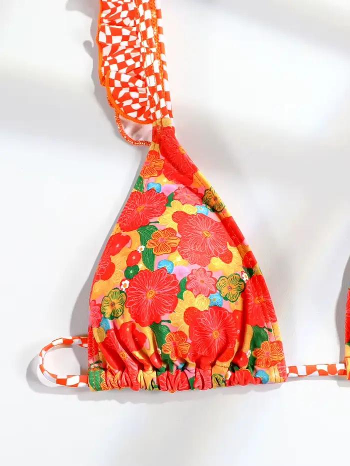 Ensemble de bikinis imprimés Rinabe pour femme