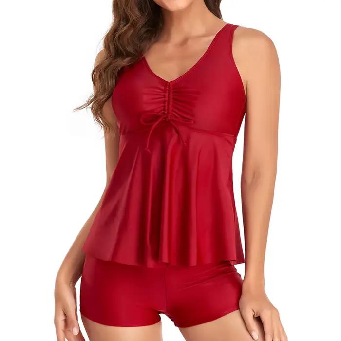 Maillot de bain deux pièces tankini femme 2026