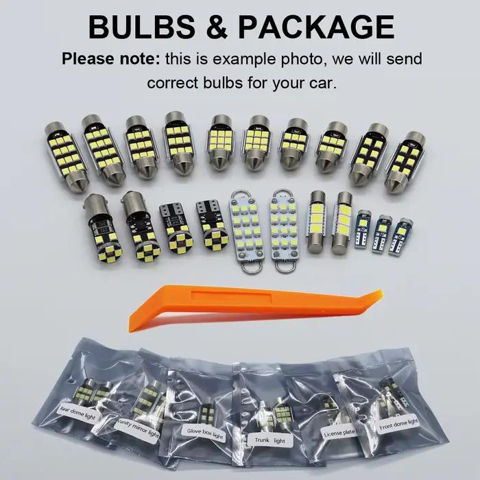 Kit d'ampoules intérieures LED Canbus pour Suzuki Grand Vitara, accessoires de voiture, 1999-2016, 2017, 2018, 2019, 2020, 2021, 2022, 2023, 2024
