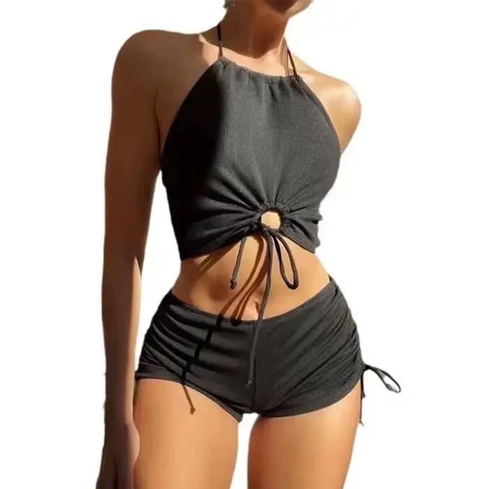 Maillot de bain sexy dos nu pour femme