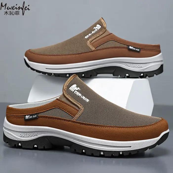 Chaussures pour hommes Printemps 2026 Nouveauté Polyvalentes Décontractées Mi-montantes Confortables, Respirantes, Anti-odeurs Taille 39-47
