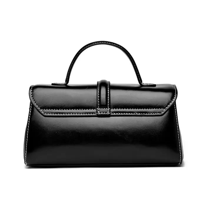 Sacs à main de luxe en cuir véritable pour femmes, sacs à bandoulière de styliste pour dames, sacs à poignée supérieure de grande capacité, fourre-tout