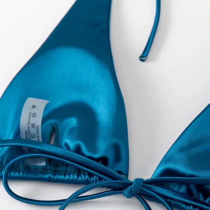 Maillot de bain brésilien en satin