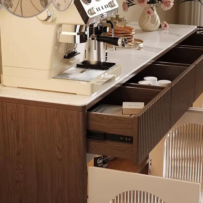 Armoires de salon modernes et tendance, esthétique française, élégantes et simples, Meuble de rangement nordique pour la maison