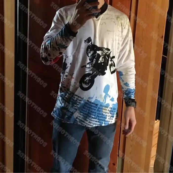 T-shirt de Moto XC, maillot de Moto XC, maillot de Moto XC BMX DH vtt, vêtements d'été