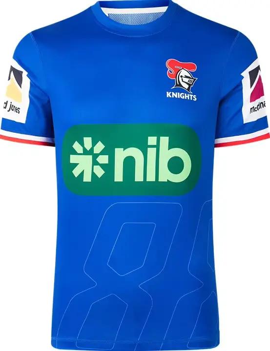 Maillot de rugby domicile/extérieur/entraînement Knights 2026 - Taille enfant : 16-26 Taille homme : S-5XL Confortable, respirant, qualité parfaite !
