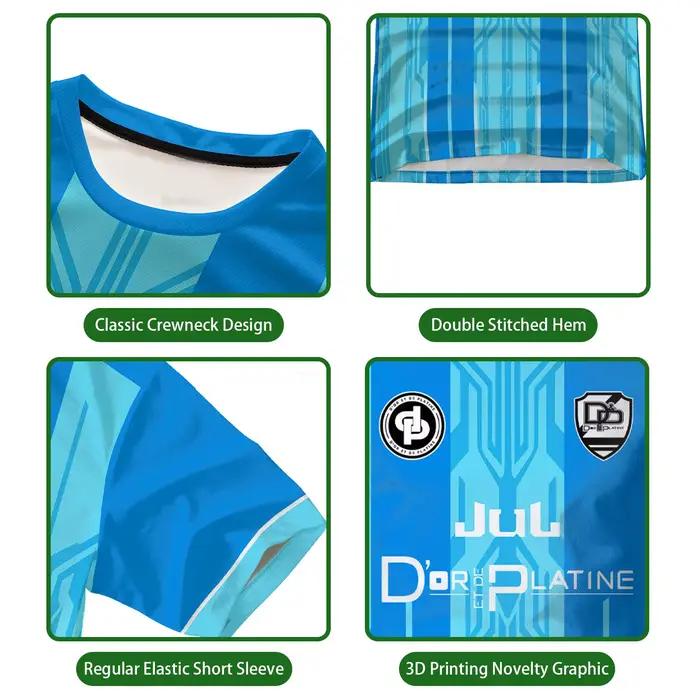 Toto Ninetta Maillot Jul Jersey Rapper français Co-branded Juldtp Chemise de football respirante Garçons Filles Tops cadeaux confortables