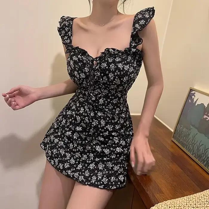 Maillot de bain une pièce imprimé