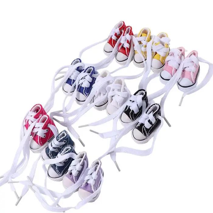 Accessoires fille jouet baskets chaussures 3.5CM pour enfants chaussures décontractées poupée toile chaussures Blyth chaussures poupée chaussures BJD poupées chaussures