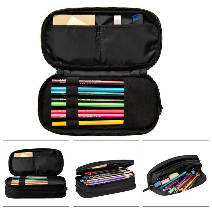 Trousse à crayons coréenne de la groupe de musique pop Bee Gees, grande capacité, pour filles et garçons, pochette à crayons, papeterie pour étudiants