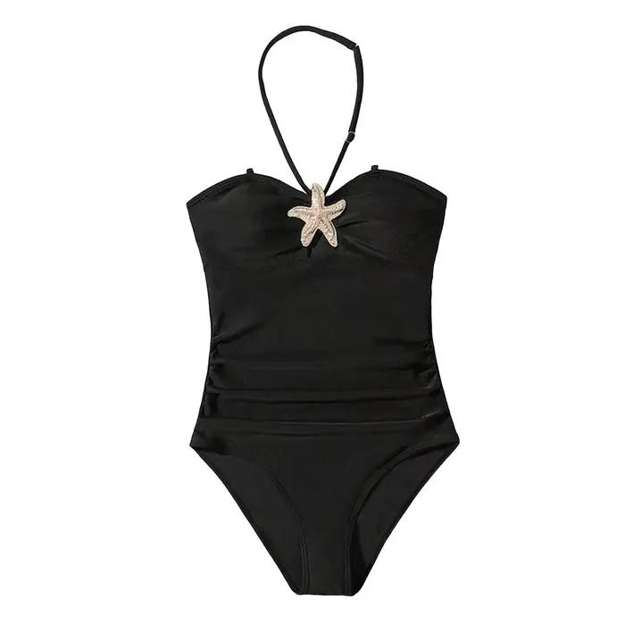 Maillot de bain une pièce pour adolescentes de 13 à 16 ans, avec sangle transparente, pour piscine et plage, tenue d'été, nouvelle collection 2026