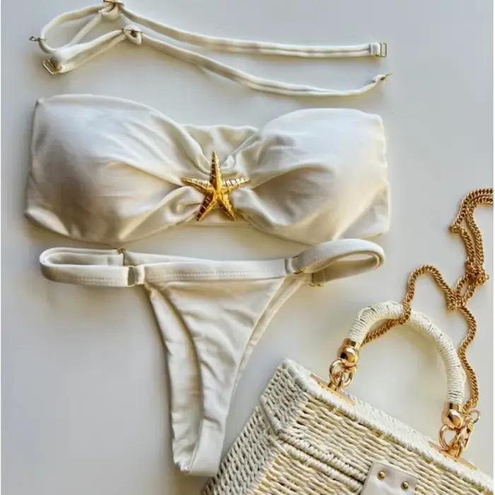 Nouveau Maillot de Bain Bikini Étoile de Mer 2026 – Ensemble Uni