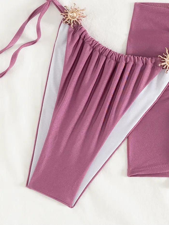 Maillot de bain 3 pièces sexy pour femme