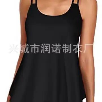 Maillot de bain amincissant taille haute NANLUAN ensemble deux pièces bandage femme style de plage pour activités aquatiques et vacances