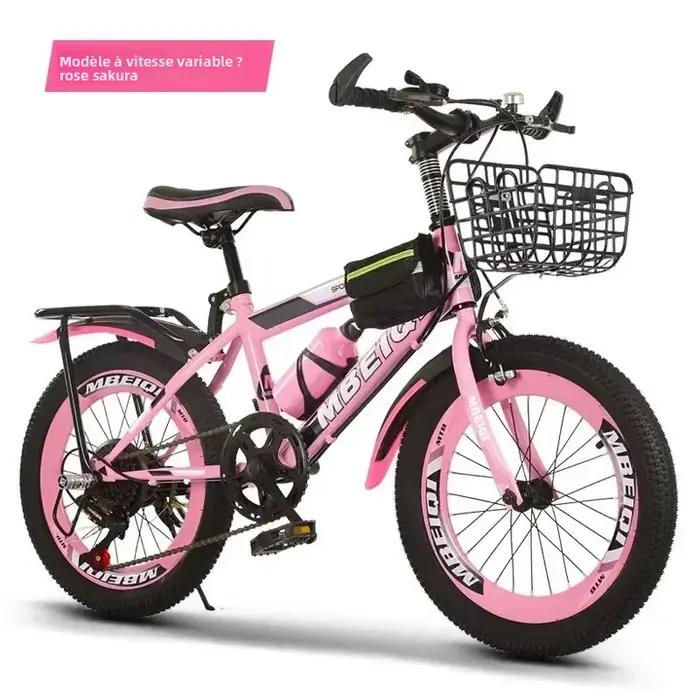 Vélo de montagne/route pour enfants et adultes de 18 à 24 pouces, vélo de déplacement en plein air à vitesse simple/variable pour tous âges