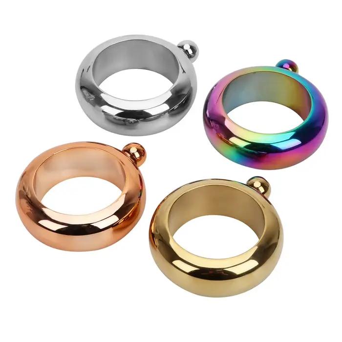 3.5 oz accessoires pour boissons pour whisky Vodka alcool rond Chic flacon de hanche Bracelet élégant bouteille de vin Bracelet flacon de hanche