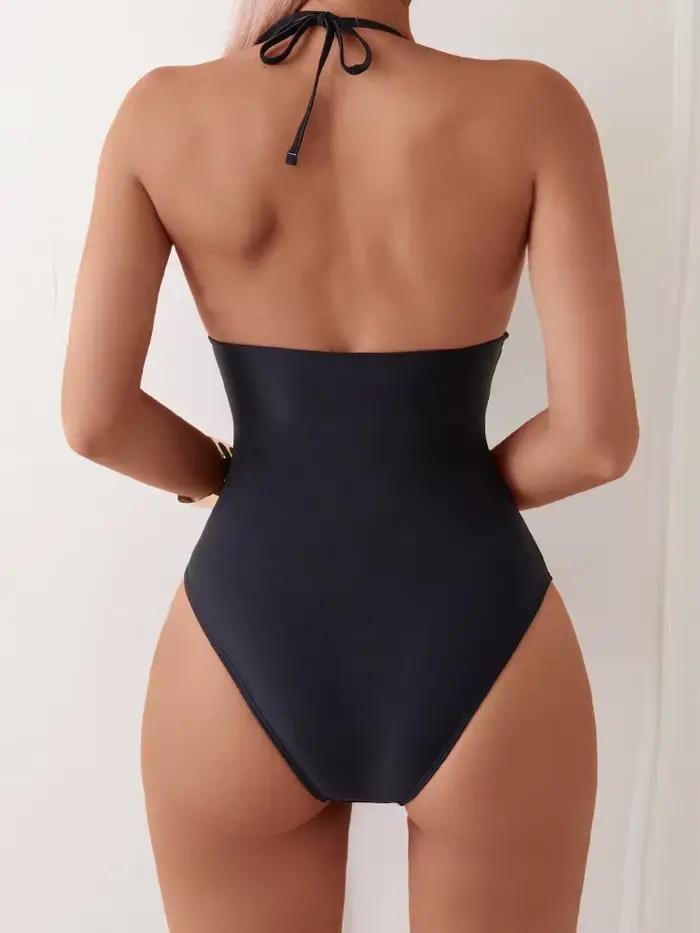 Maillot de bain une pièce noir