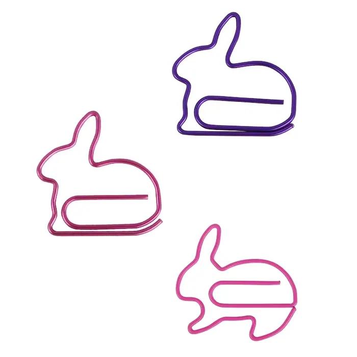 Trombone en métal lapin violet