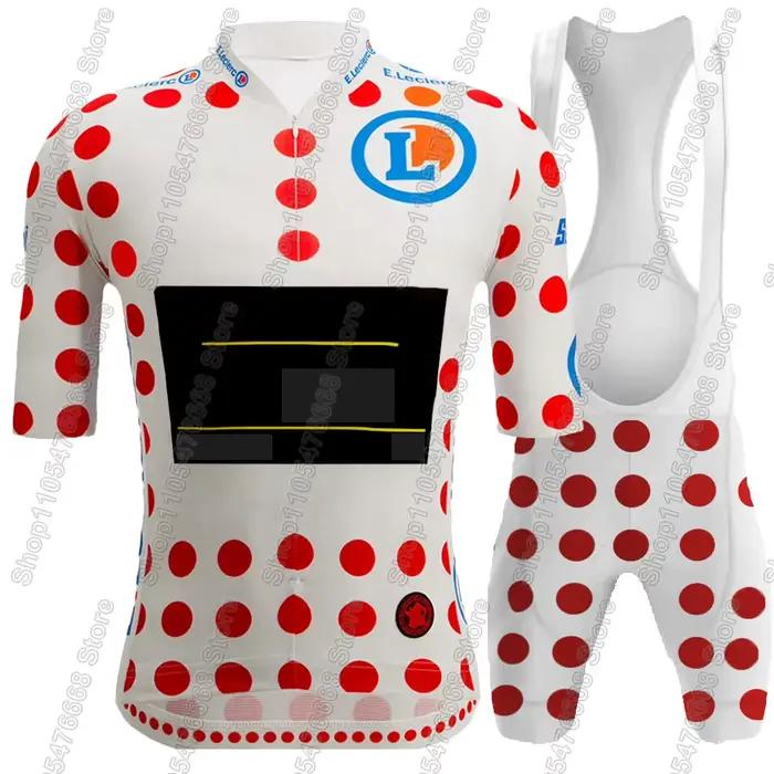 Ensemble Maillot et Cuissard Cycliste Équipe France Tour 2026 – Tenue d'Été Homme pour Vélo de Route et VTT