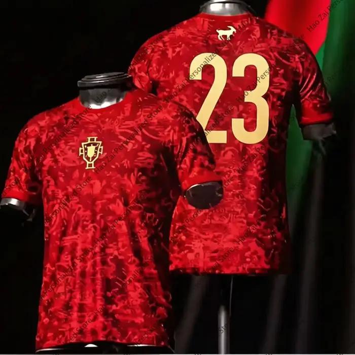 Maillot/T-shirt Commémoratif Cristiano Ronaldo 2026 – Portugal – Hauts de sport et décontractés pour hommes, femmes et enfants