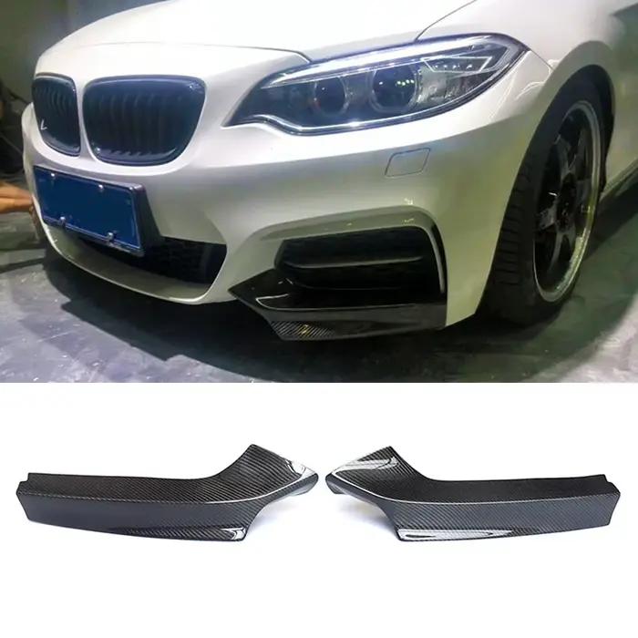 Lame de pare-choc avant en Fiber de carbone FRP, accessoire de voiture, BMW série 2 F23 F22 M, Sport, M235i M240i Coupe Convertible 2013 – 2017