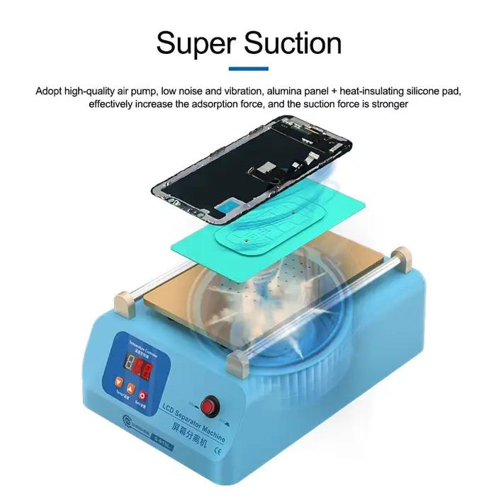 SUNSHINE S-918L séparateur d'écran LCD 8.5 pouces Super aspiration Machine de séparation d'écran de téléphone pour la réparation d'écran iPhone android