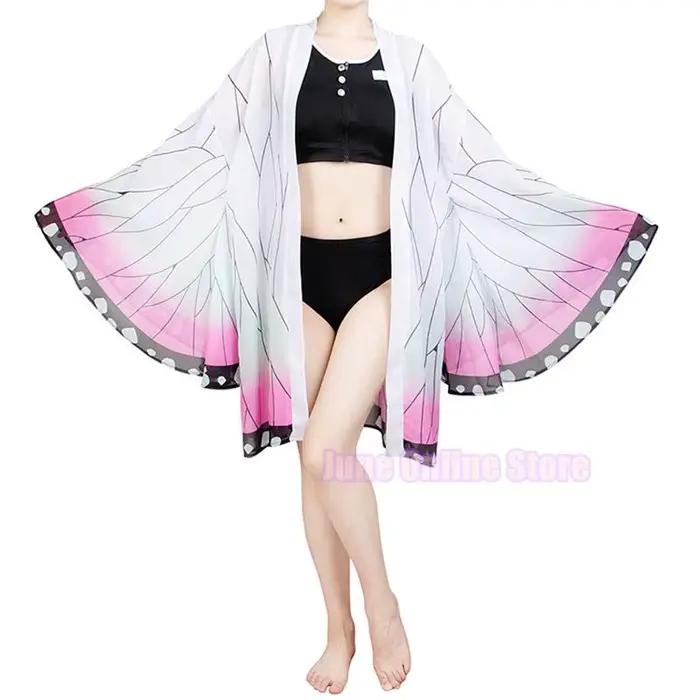 Maillot de bain Anime pour femmes Kochou Shinobu Cosplay