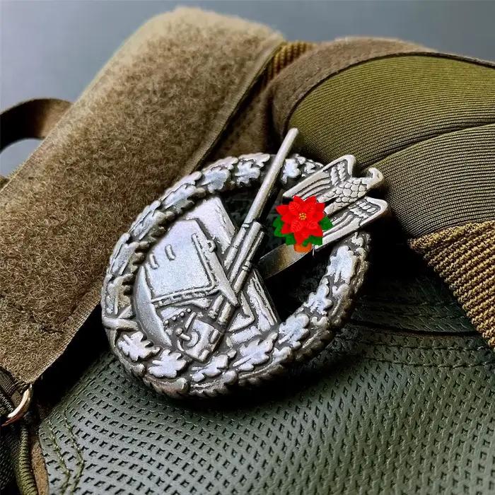 Médaille allemande, insigne de guerre, pièce commémorative, accessoires à épingle épaisse, broche, pendentif, collection décorative