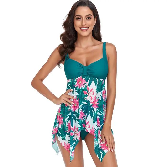 VYLYNK 2026 femmes maillot de bain Sexy Tankini contrôle ventre