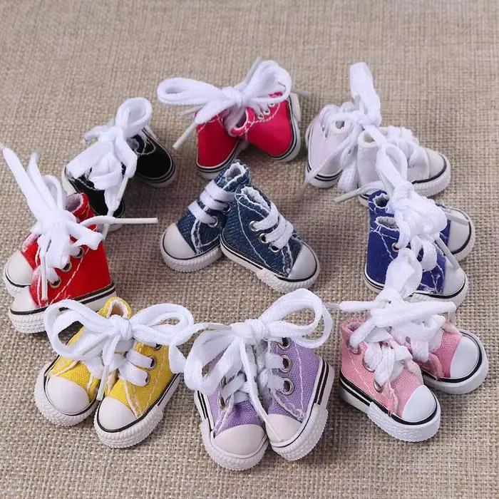 Accessoires fille jouet baskets chaussures 3.5CM pour enfants chaussures décontractées poupée toile chaussures Blyth chaussures poupée chaussures BJD poupées chaussures