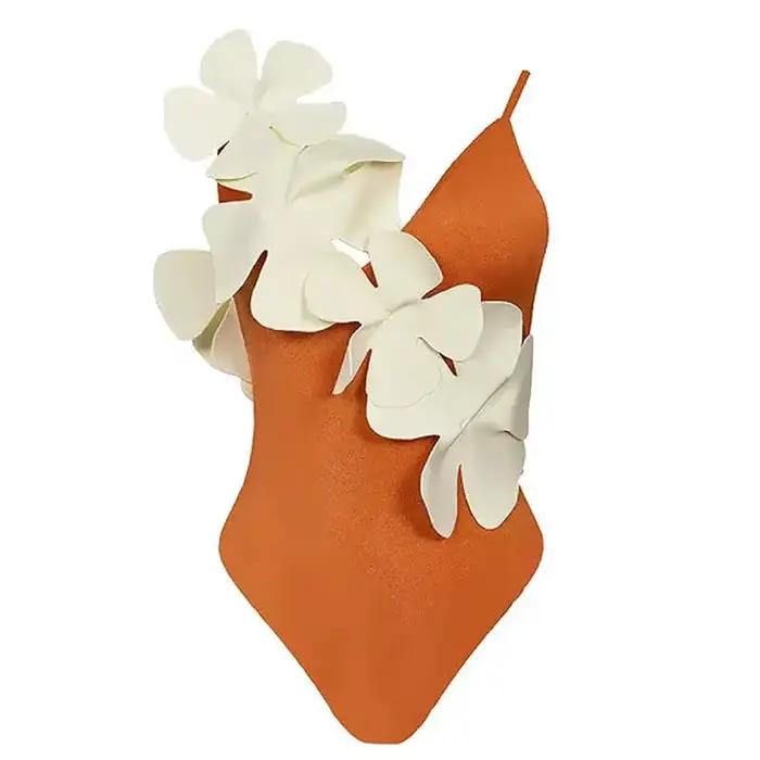 Maillot de bain une pièce à volants