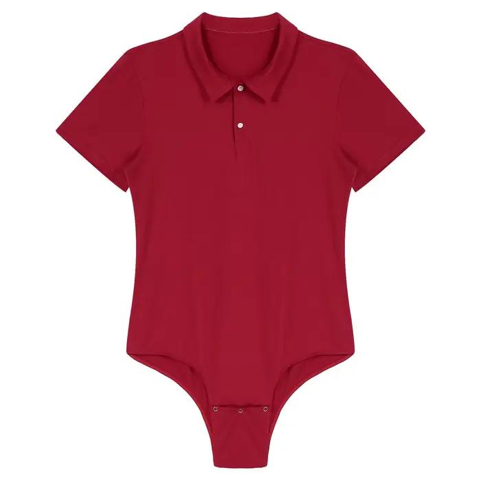 Chemise pour hommes, body pour les amoureux des couches, bébés adultes, manches courtes, col rabattu, maillot de bain, bouton-pression, entrejambe, barboteuse, pyjama