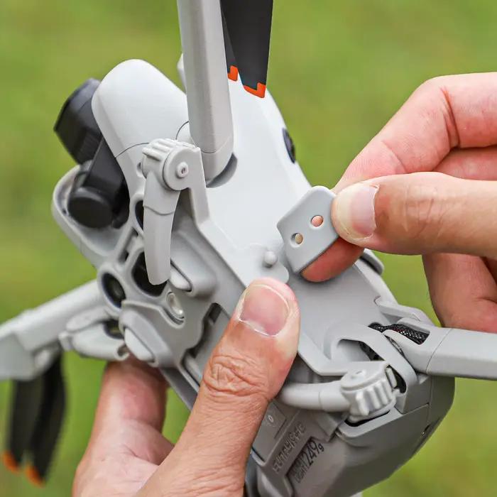 Accessoires de Drone pour DJI Mini 4 Pro, train d'atterrissage, support accru, support d'hélice, protection, capuchon d'objectif, ensemble combiné