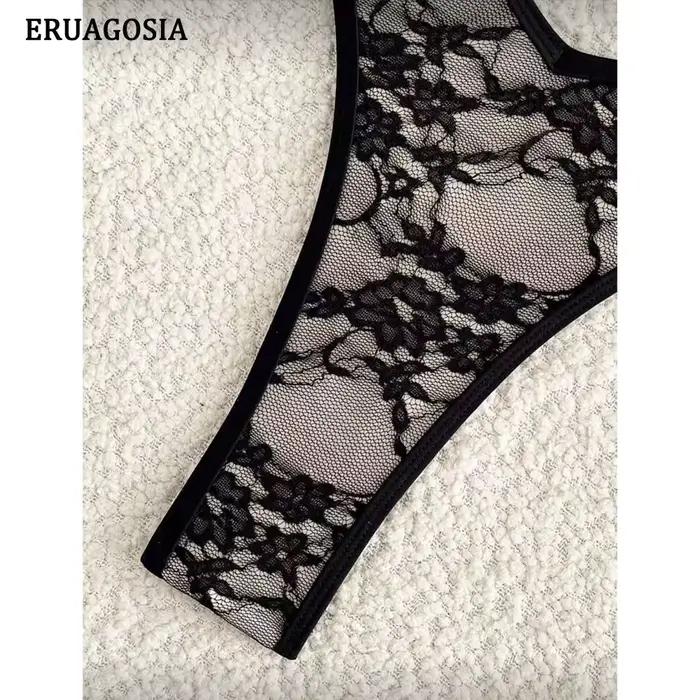 Bikini sexy en dentelle pour femme 2026 micro maillot de bain brésilien ensemble push up tenue de plage estivale femme occassions plage vacances fête piscine spa sources chaudes sports nautiques croisière