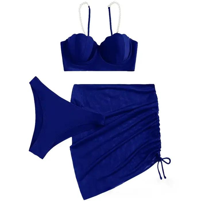 Maillot de bain trois pièces pour femmes