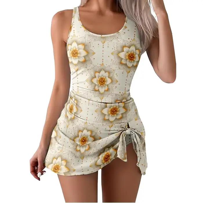 Maillot de bain une pièce à bretelles