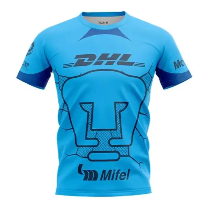 Maillot de Football Design tendance Unam domicile et extérieur 2025, vêtements pour hommes et femmes, t-shirts surdimensionnés respirants à séchage rapide