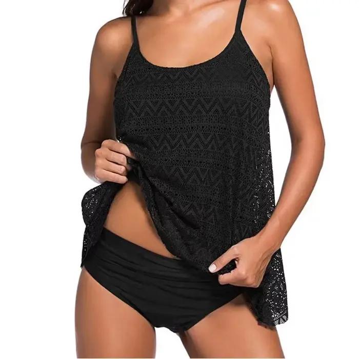 Nouveau 4XL grande taille femmes maillots de bain Tankini ventre contrôle maillot