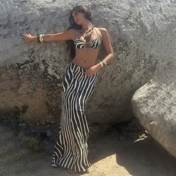 Ensemble bikini 3 pièces Zebra