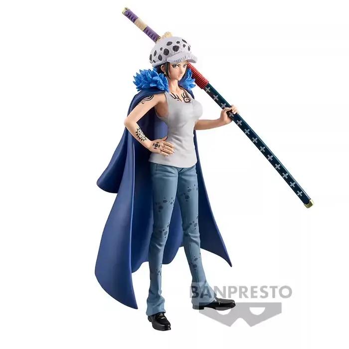 Bandai-Banpresto Anime Action Figure Modèle Jouets, One Piece DXF, Extra Trafalgar Law CHANGE, PVC, Collecemballages, Original