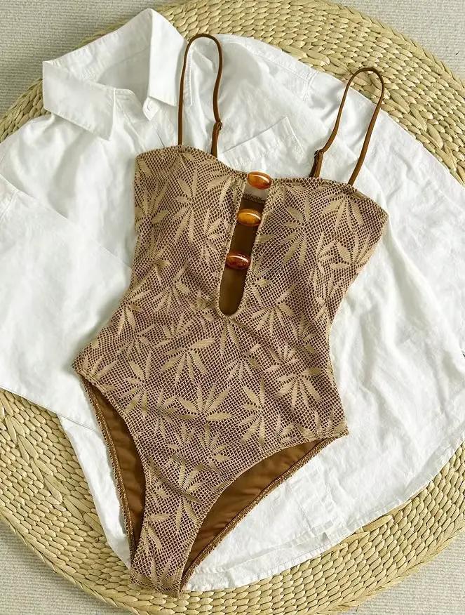 Maillot de bain une pièce bohème été 2026 pour femme