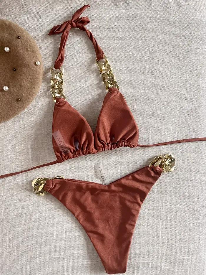 RUOTONGSEPT nouveau Bikini Sexy 2023 Triangle maillot de bain pour femmes brésilien