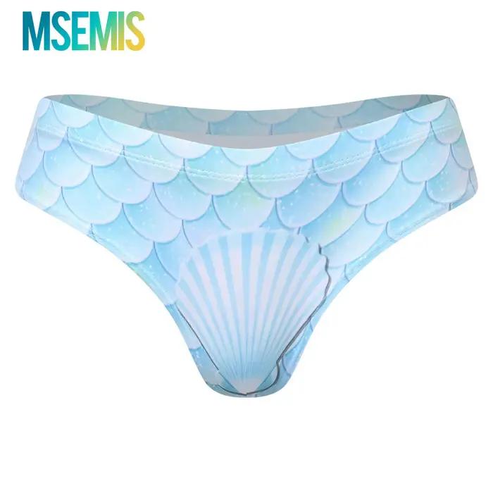 Maillot de bain bikini taille basse pour femme
