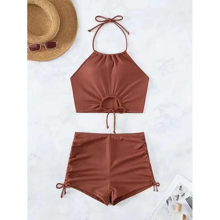 Maillot de bain sexy dos nu pour femme