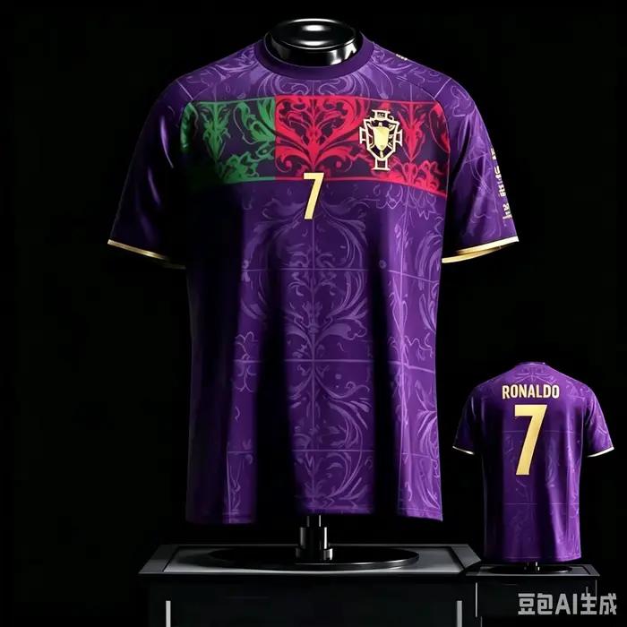 Nouveau Maillot/T-shirt Commémoratif Cristiano Ronaldo 2026 — Équipe du Portugal, Hauts de Sport et de Mode Décontractée pour Hommes et Femmes