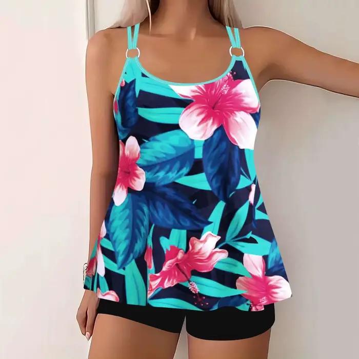 Maillot de bain deux pièces grande taille pour femme