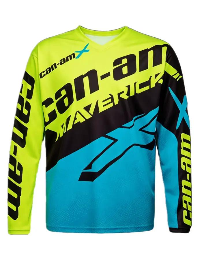 Maillot de motocross mx BMX moto mtb enduro, vêtements de vélo, chemises de moto, maillot de cyclisme DH
